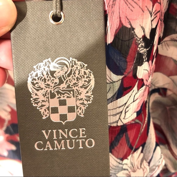 Vince Camuto one shoulder blouse. Size L 12/14 - Picture 5 of 8